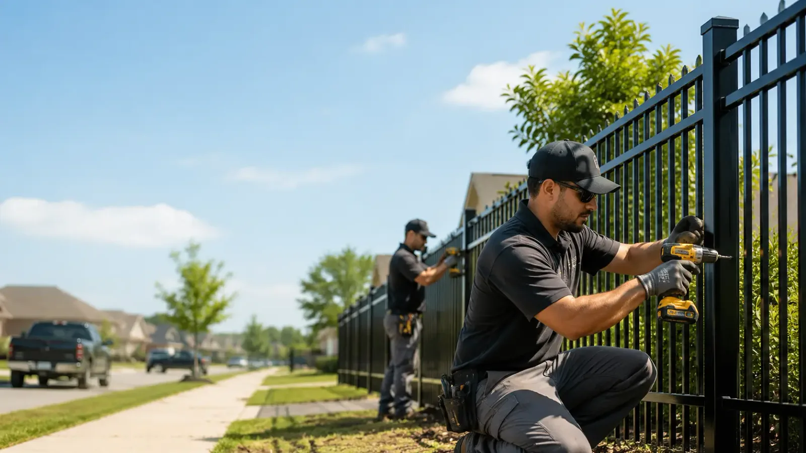 Metal Fence Installation in Wiergate, TX